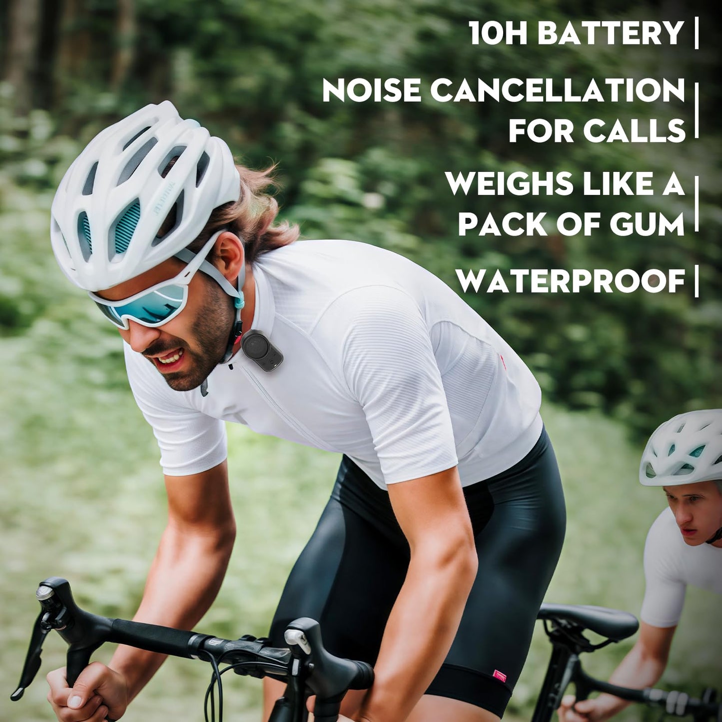 Mini Bluetooth Speaker, Clip-On Portable Speaker with Built-in Mics Hands-Free Music and Calls for Hiking/Biking, Waterproof Adjustable Volume Wearable Bluetooth Speakre, Gifts for Women/Men