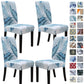 SPRINGRICO Chair Covers for Dining Room Set of 4, Stretch Dining Chair Cover, Washable Spandex Kitchen Parsons Chair Slipcovers, Removable Seat Protector for Home or Party (4 Pack, Cassandra)