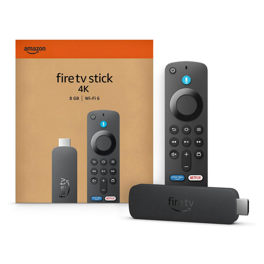 Amazon Fire TV Stick 4K (newest model) with AI-powered Fire TV Search, Wi-Fi 6, stream over 1.5 million movies and shows, free & live TV