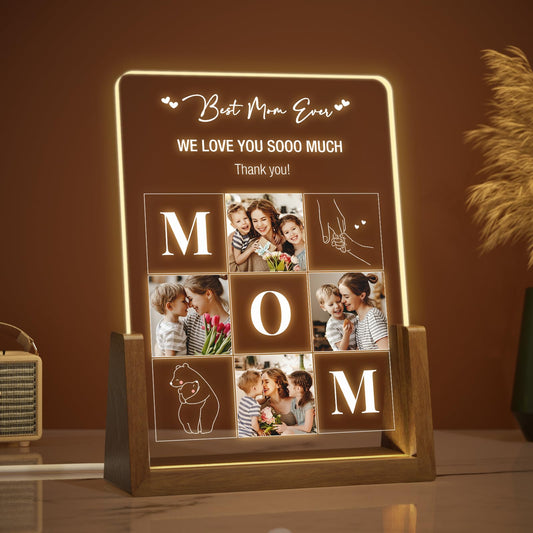 Personalized Valentines Gifts for Her Him Women Men, Custom Anniversary Spotify Plaque Gift for Boyfriend Girlfriend Couple, Customized Picture Frame Birthday Gifts for Best Friends