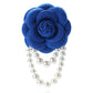 Vintage Camellia Pearl Tassel Brooches Bracelet Bohemian Pearl Safety Pins Bracelets Flower Hairpin Headpieces Shawl Pins Dainty Elegant Lapel Pin Wedding Party Dress Accessories for Women