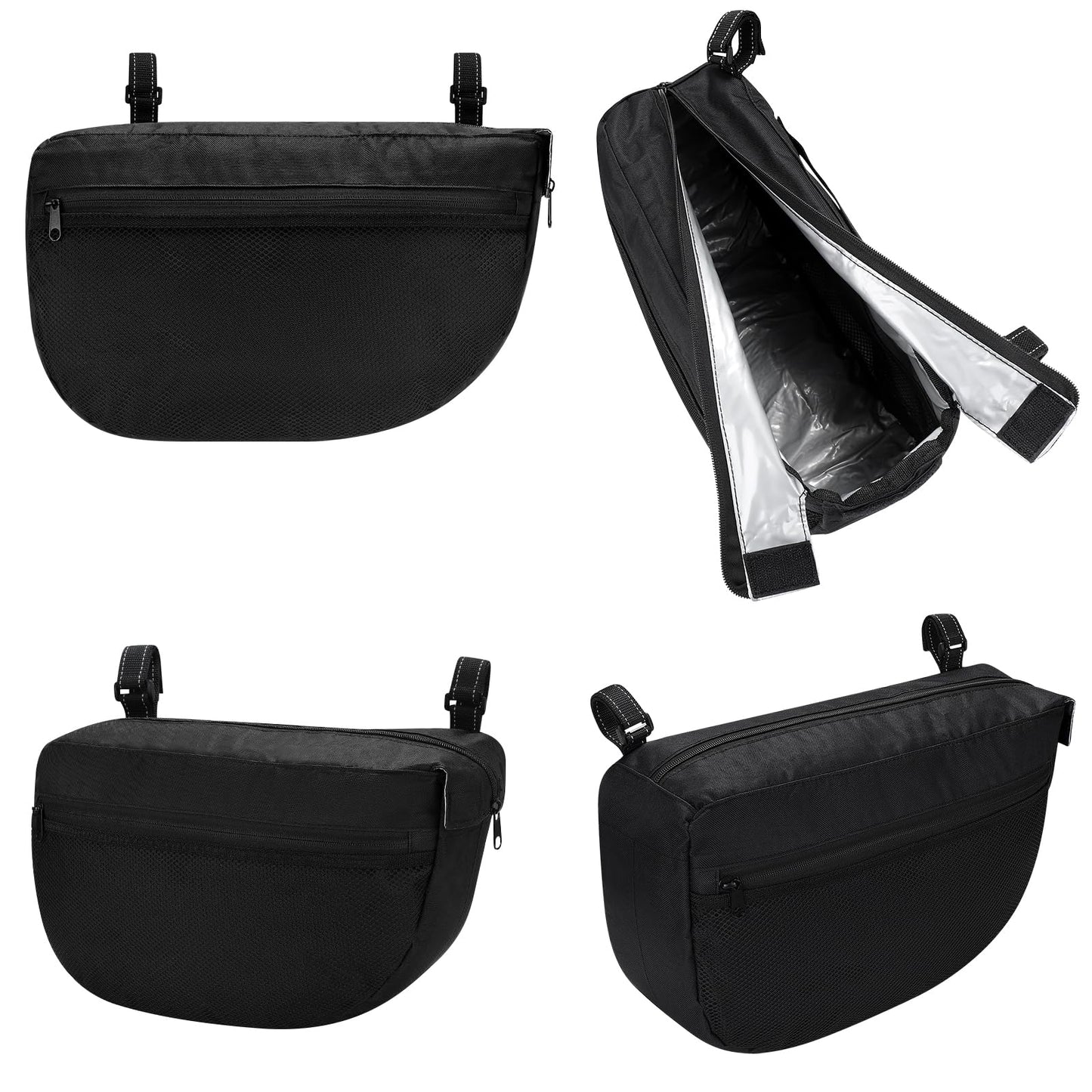 Accmor Insulated Side Sling Stroller Saddle Bag Organizer, Universal Stroller Organizer, Stroller Bag Caddy Organizer