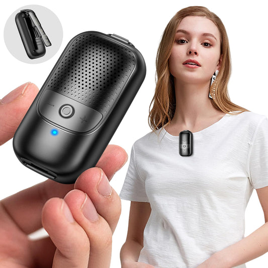 Portable Bluetooth Speaker, Clip-On Wireless With Stereo Loud Sound and Deep Bass, IPX5 Waterproof Mini Outdoor Wearable, BT 5.3 for Cycling/Home/Party/Beach/Shower/Gift