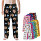 Bemaystar Custom Pajama Pants with Photo Men Women,Personalized Pajama Pants Gifts,Personalized GIfts for Dad Mom