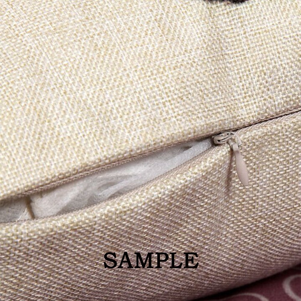 HGOD DESIGNS Throw Pillow Case Black Background Bear Cotton Linen Square Cushion Cover Standard Pillowcase for Men Women Home Decorative Sofa Armchair Bedroom Livingroom 18 x 18 inch