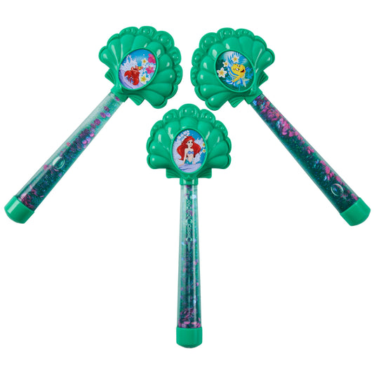 SwimWays Disney Princess Ariel Glitter Dive Wands Diving Toys 3 Pack, Bath Toys and Pool Party Supplies for Kids Ages 5 and Up, Styles May Vary