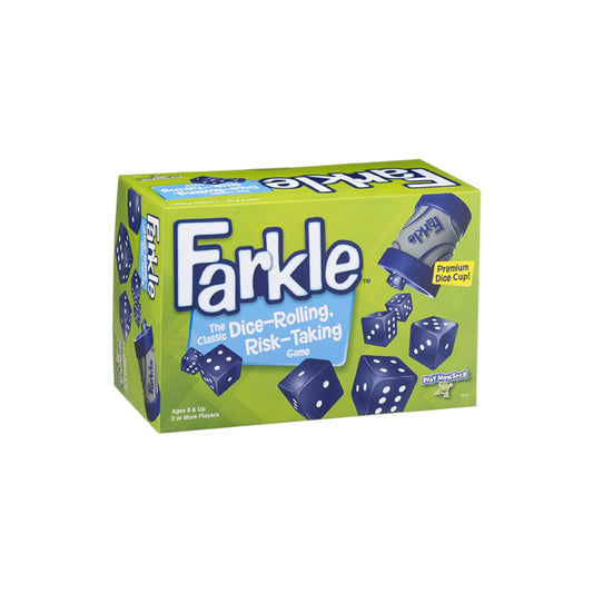 PlayMonster Farkle Classic Dice Game - Family Game Night - Easy to Travel - Ages 8+