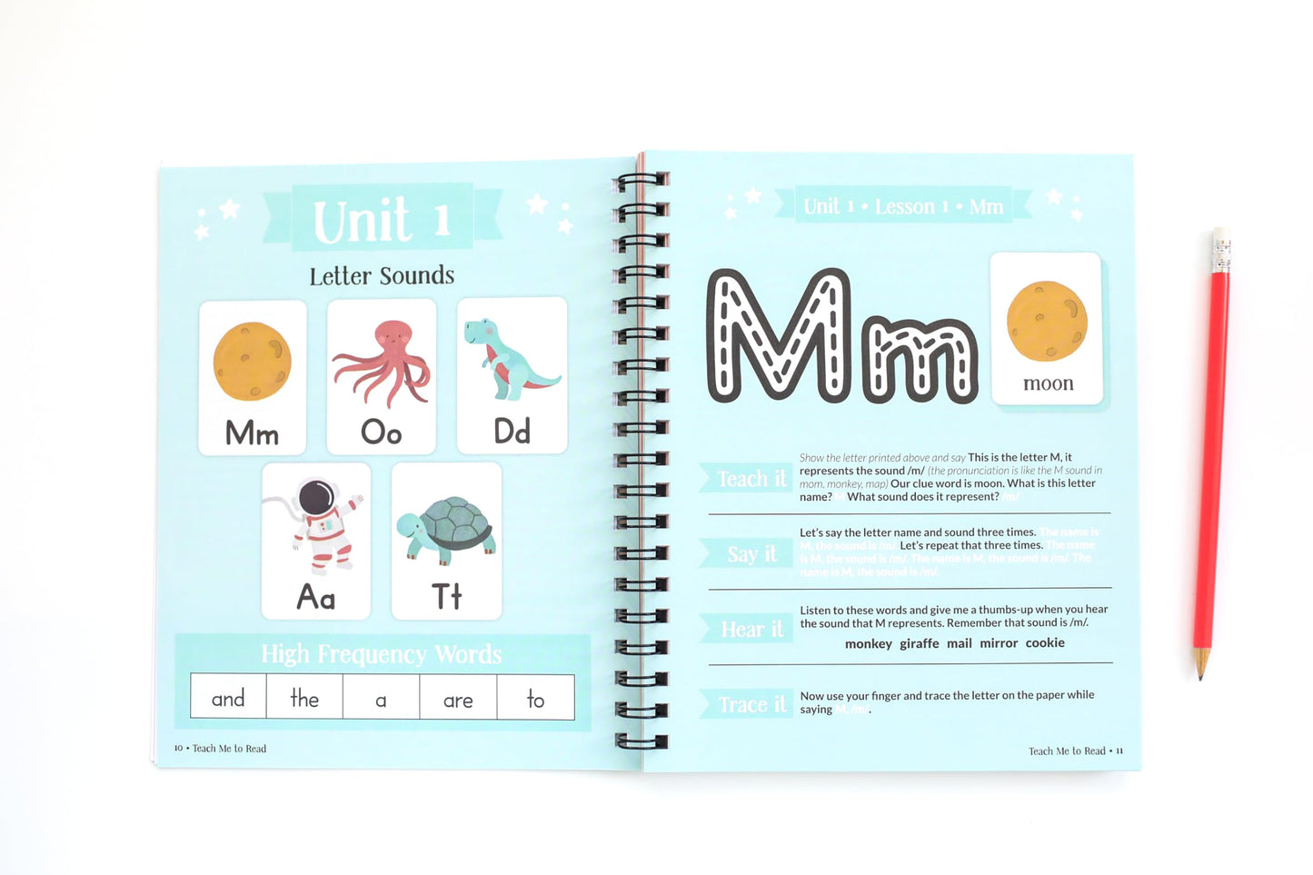 Teach Me to Read: A Parent Guided Student Workbook for Kids to Learn to Read Using Phonics, Decodables and the Science of Reading (Video Tutorials Included)