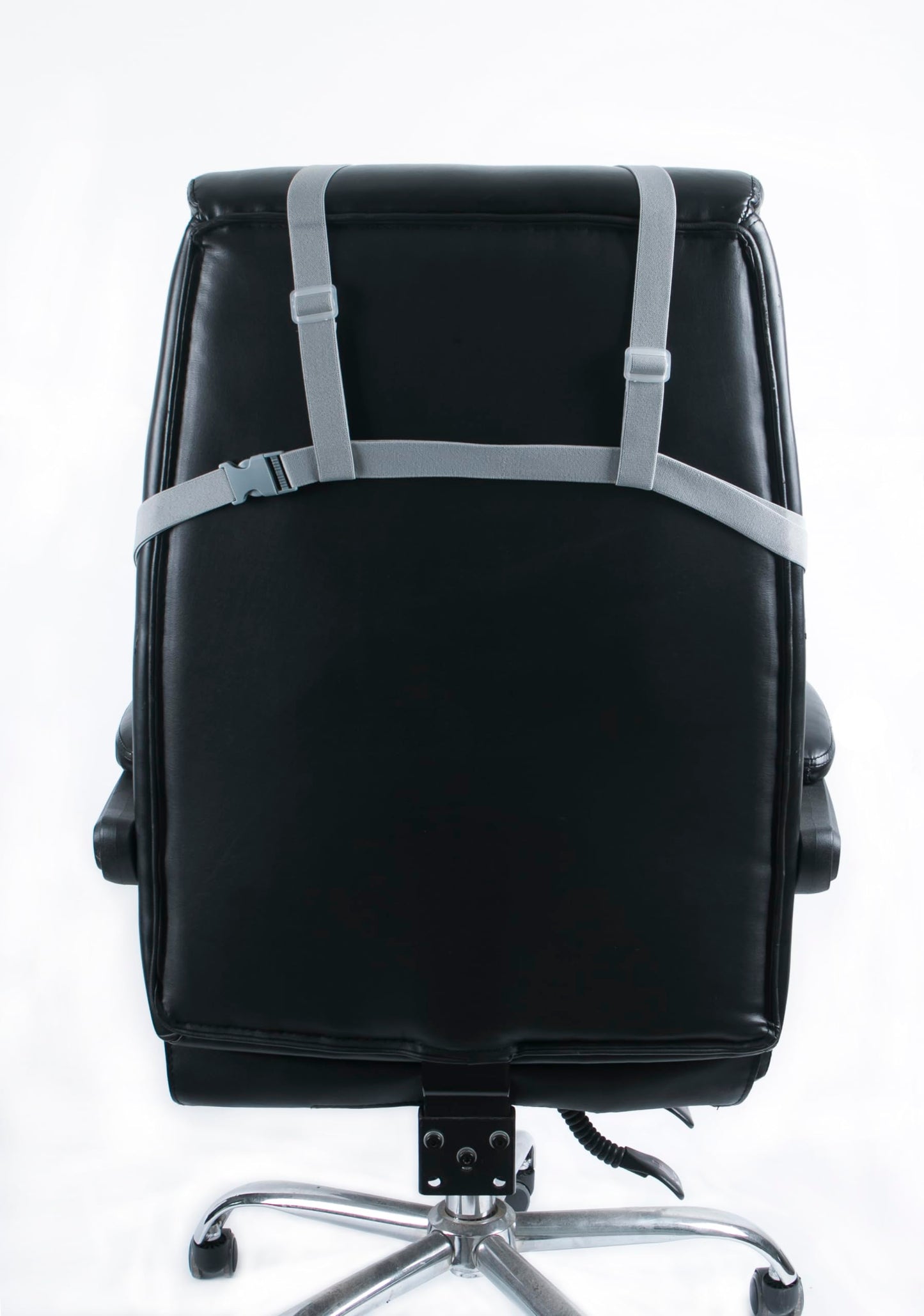 ALIBO Large Size Nonslip Back Support Cushion Low Back Pain Relief Pillow Seat Cushion with Lumbar Rest for Office Chair,Recliner,Rocking Chair,Wheelchair,Auto Car with Long Adjustable Straps