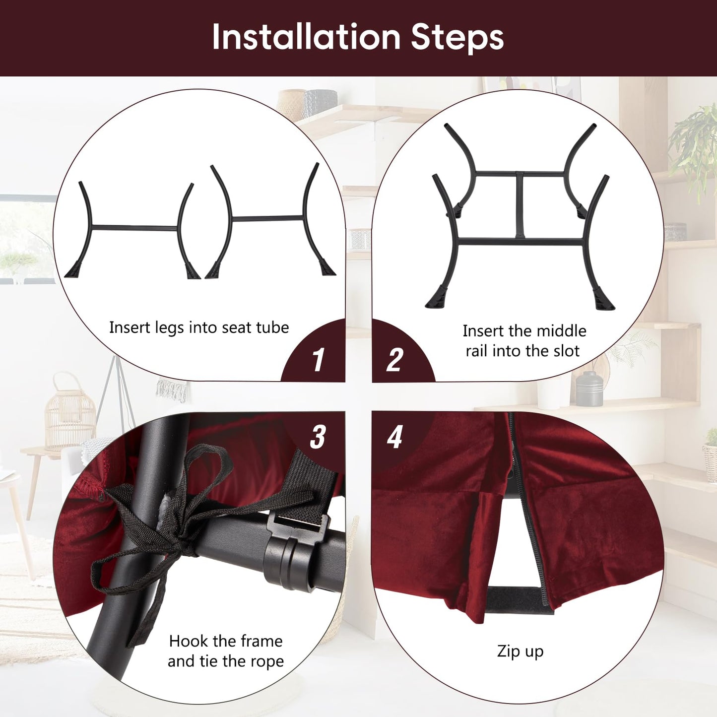 Congermom Lazy Chair with Folding Ottoman Modern Large Accent Chair,Contemporary Lounge Leisure Sofa Chair with Armrests Upholstered Sofa Armchair Reading Chair for Bedroom,Dorm&Office (Dusty Rose-f)