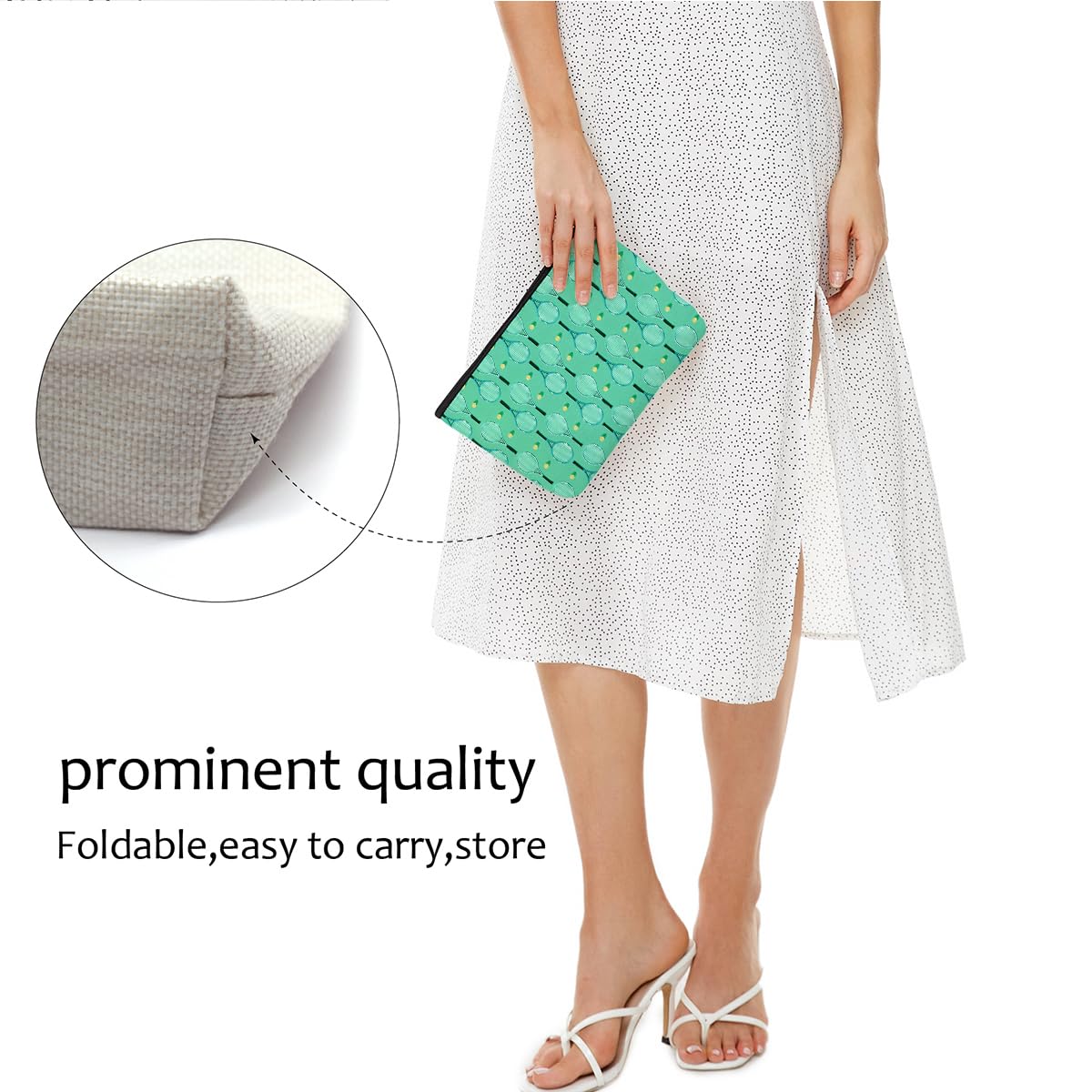 Tennis Gifts, Inspirational Tennis Makeup Bag, Tennis Accessories Tennis Gift Cosmetic Bag Toiletry Bag, Tennis Player Graduation Birthday Gifts for Women Girls Tennis Lovers Sister Tennis Team