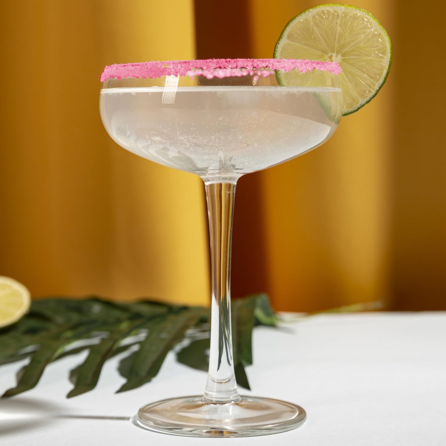 Glitter & Glitz Cocktail Sugar – Premium Natural Sugar for Enhancing Cocktail Drinks – Vibrant Colored Sugar, USA Manufactured, No Artificial Ingredients – Cocktail Rimming Sugar (Hot Pink)