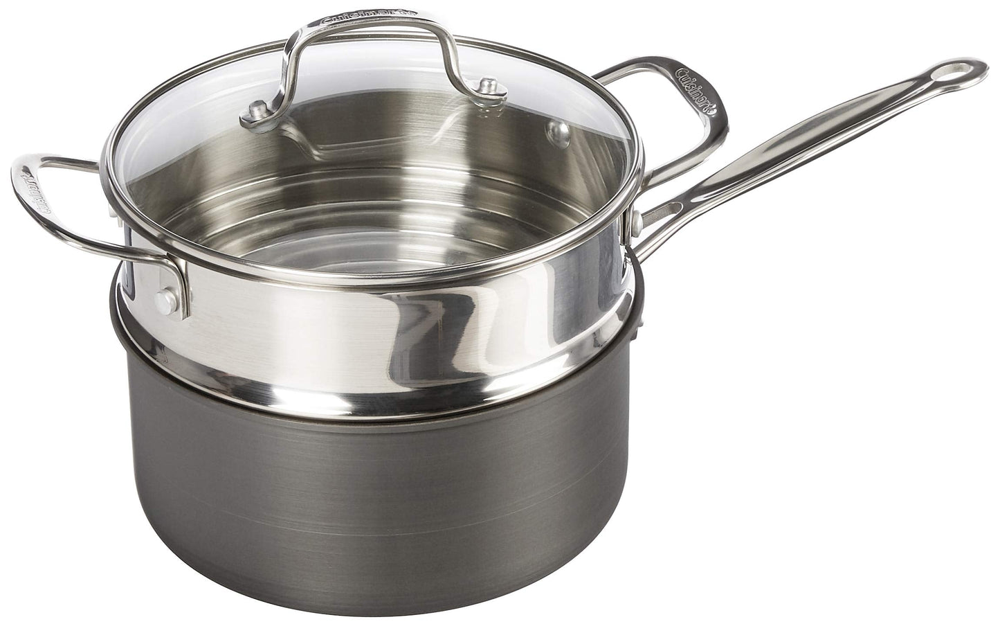 Cuisinart 17-Piece Cookware Set, Chef's Classic Nonstick Hard Anodized, 66-17