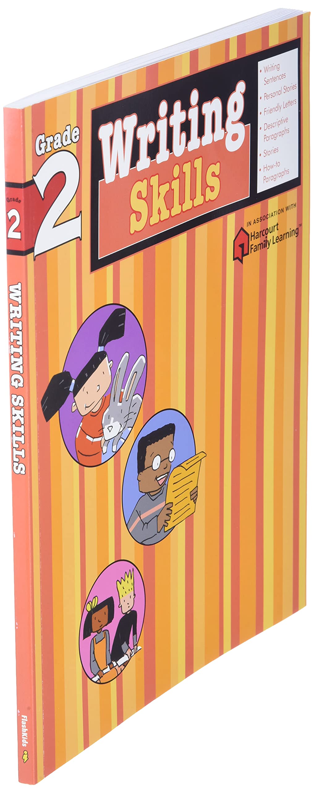 Writing Skills: Grade 2 (Flash Kids Harcourt Family Learning)