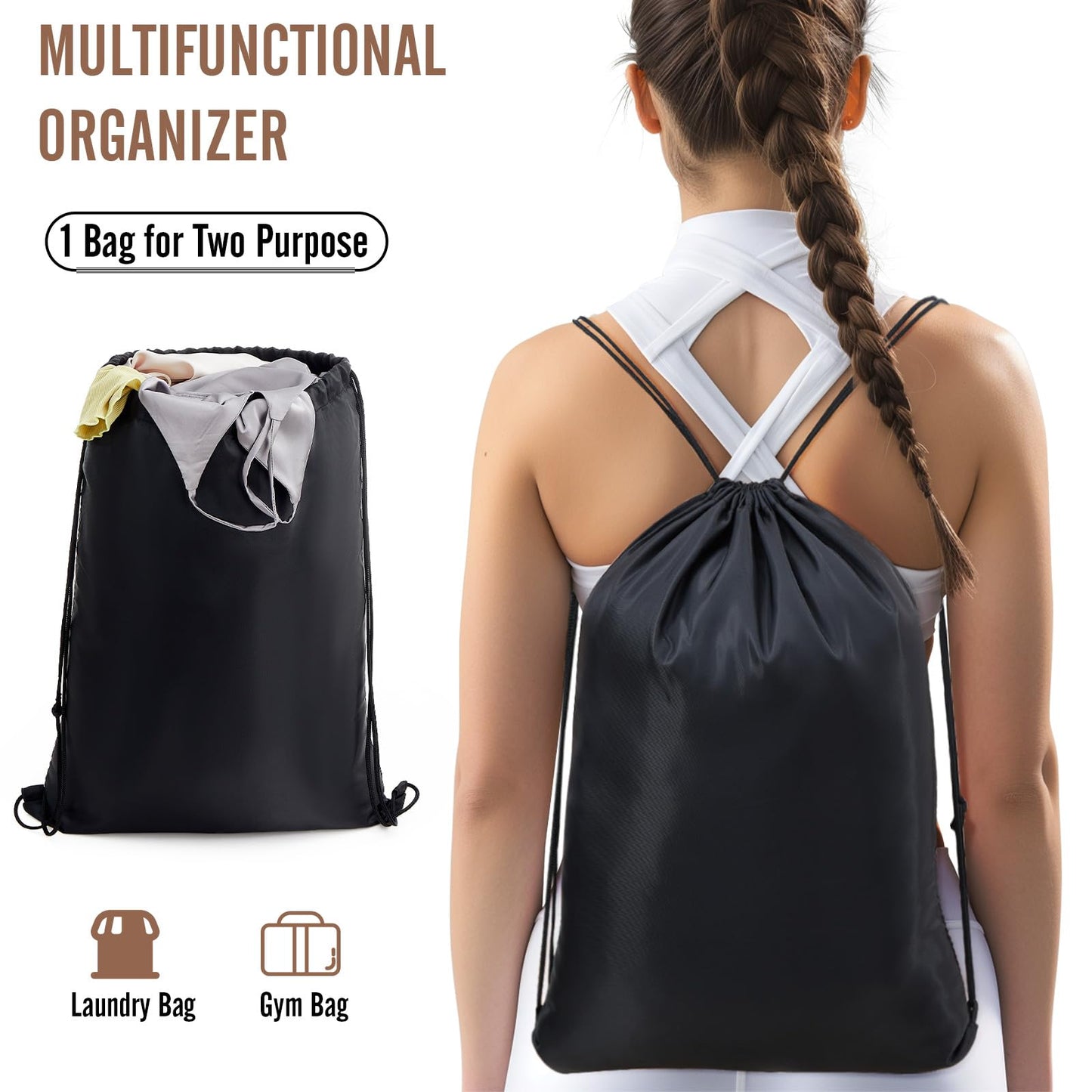 Veken 8 Set Packing Cubes for Travel Essentials, Suitcase Organizer Bags in 4 Sizes, Carry-On Luggage Accessories with Large Laundry & Hanging Toiletry Bag, Must-Have for Airplane, Road Trip & Camping