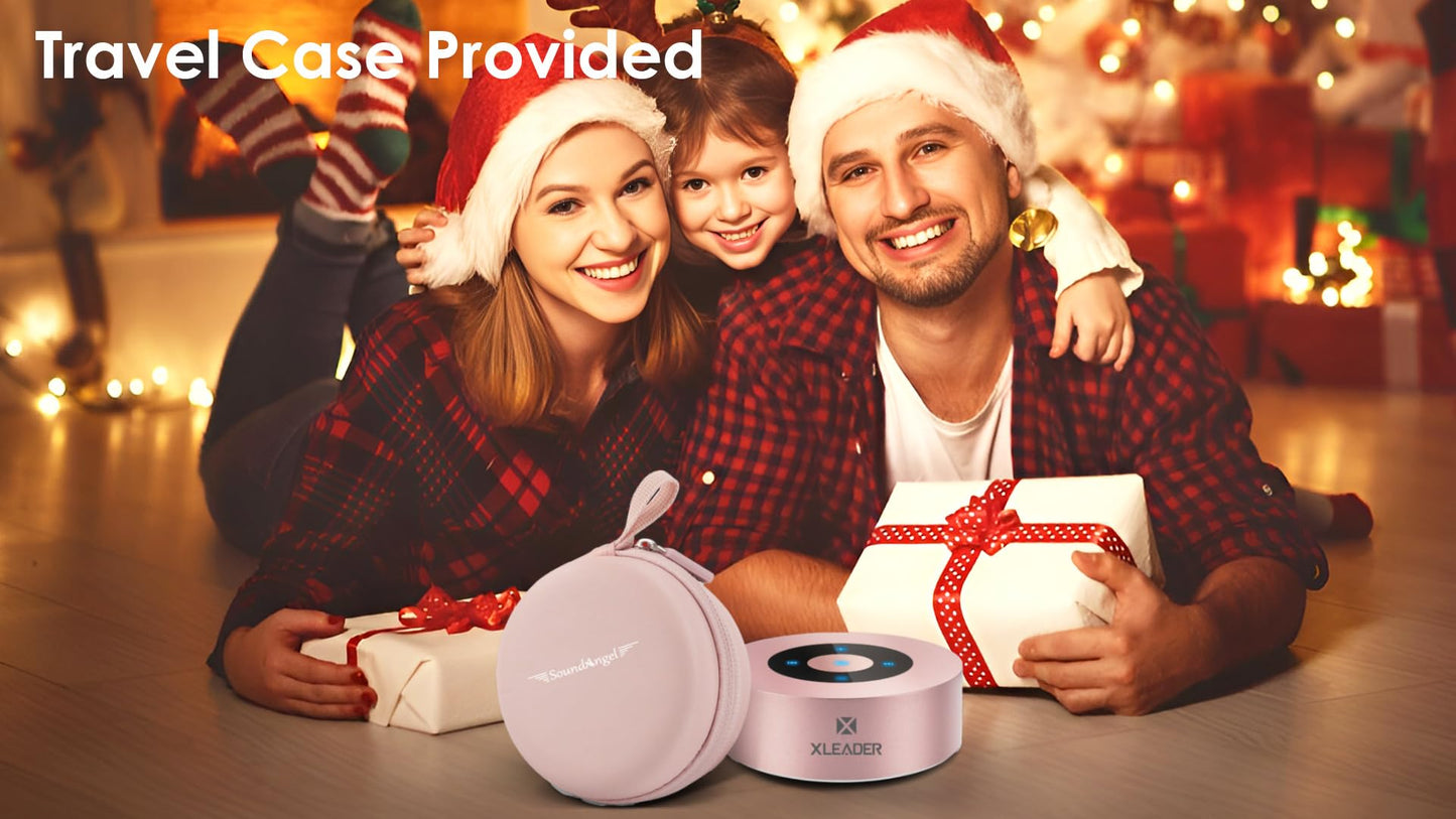 XLEADER [Smart Touch] Mini Bluetooth Speaker SoundAngel A8 (3rd Gen) Premium Rose Gold with Portable Waterproof Case Mic TF Card Aux, for iPhone iPad Shower Electronic Christmas Xmas Gifts