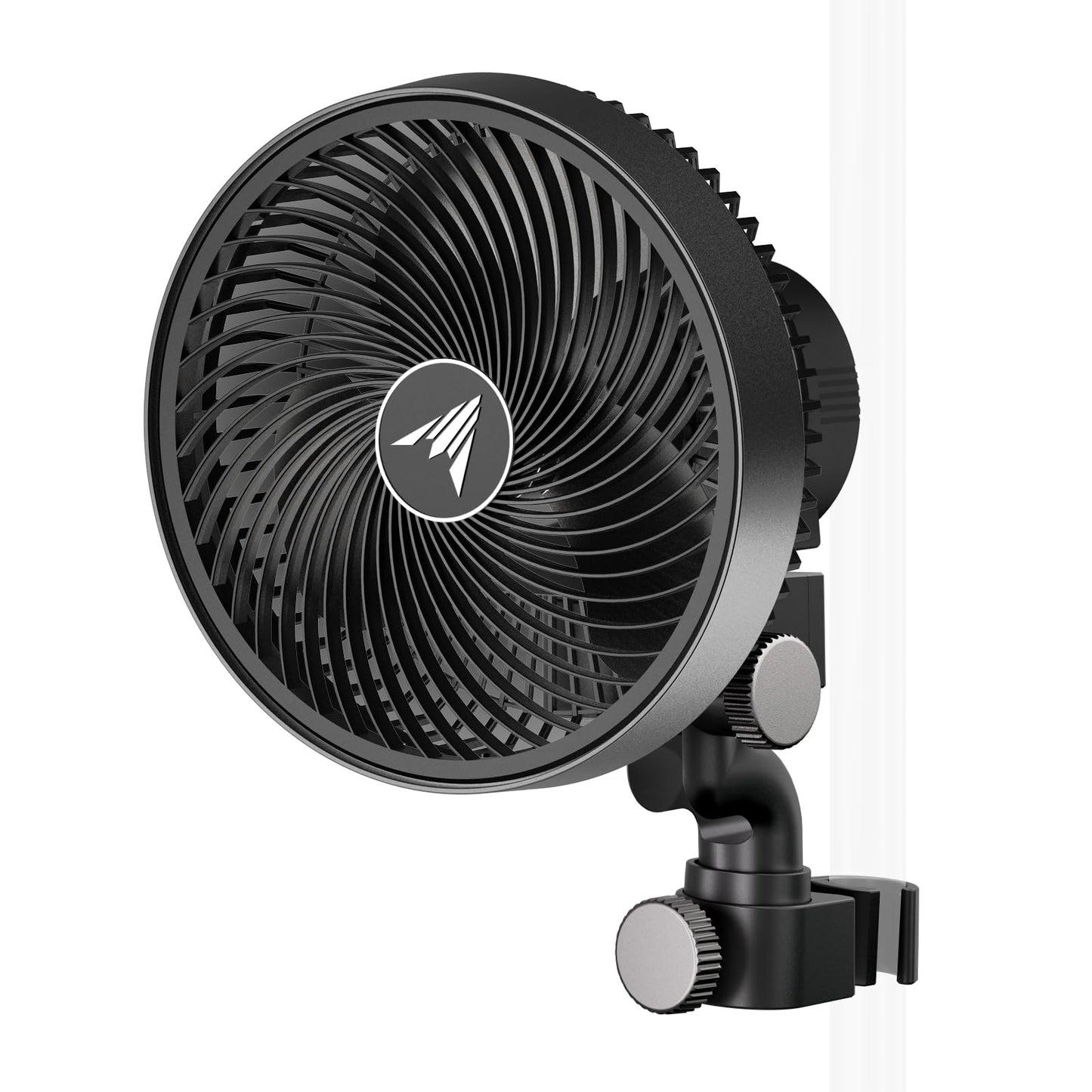 AC Infinity CLOUDRAY A6, Grow Tent Clip Fan 6” with Redesigned Long-Life EC Motor, Custom 10 Dynamic Wind Speeds, Weatherproof IP-54, Manual Swivel, for Hydroponics Circulation Cooling