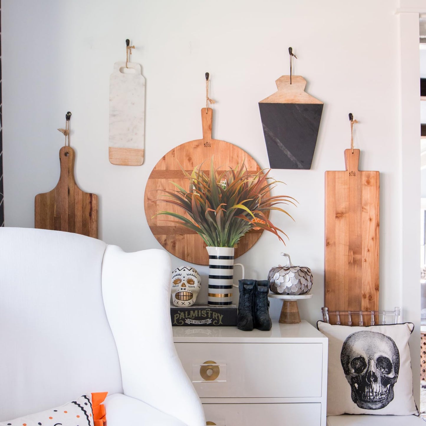 10Pcs Artificial Fall Plants Fake Autumn Grasses UV Resistant No Fade Indoor Outdoor Decoration for Thanksgiving Table Centerpiece Christmas Wedding Party Home Garden Fireplace Décor (Fall Orange)