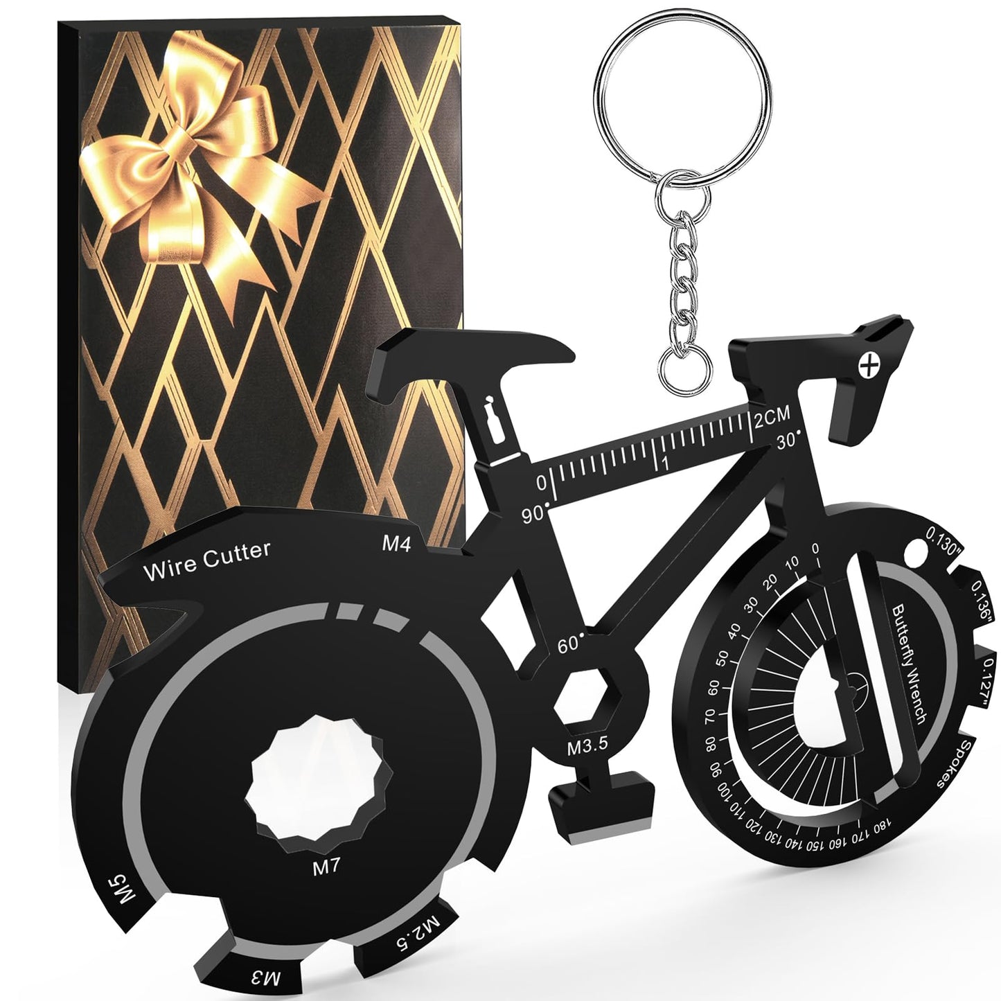 Novelty EDC Multitools Men Gifts - Shark Gift 15 in 1 for Dad Husband, Christmas Stocking Stuffers Gift Idea for Him, Men Women Present for Birthday Fathers Day Valentines Gadget for Adults Teens