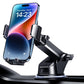 Qifutan Car Phone Holder Mount Phone Mount for Car Windshield Dashboard Air Vent Universal Hands Free Automobile Cell Phone Holder Fit for iPhone Smartphone Carbon Fiber