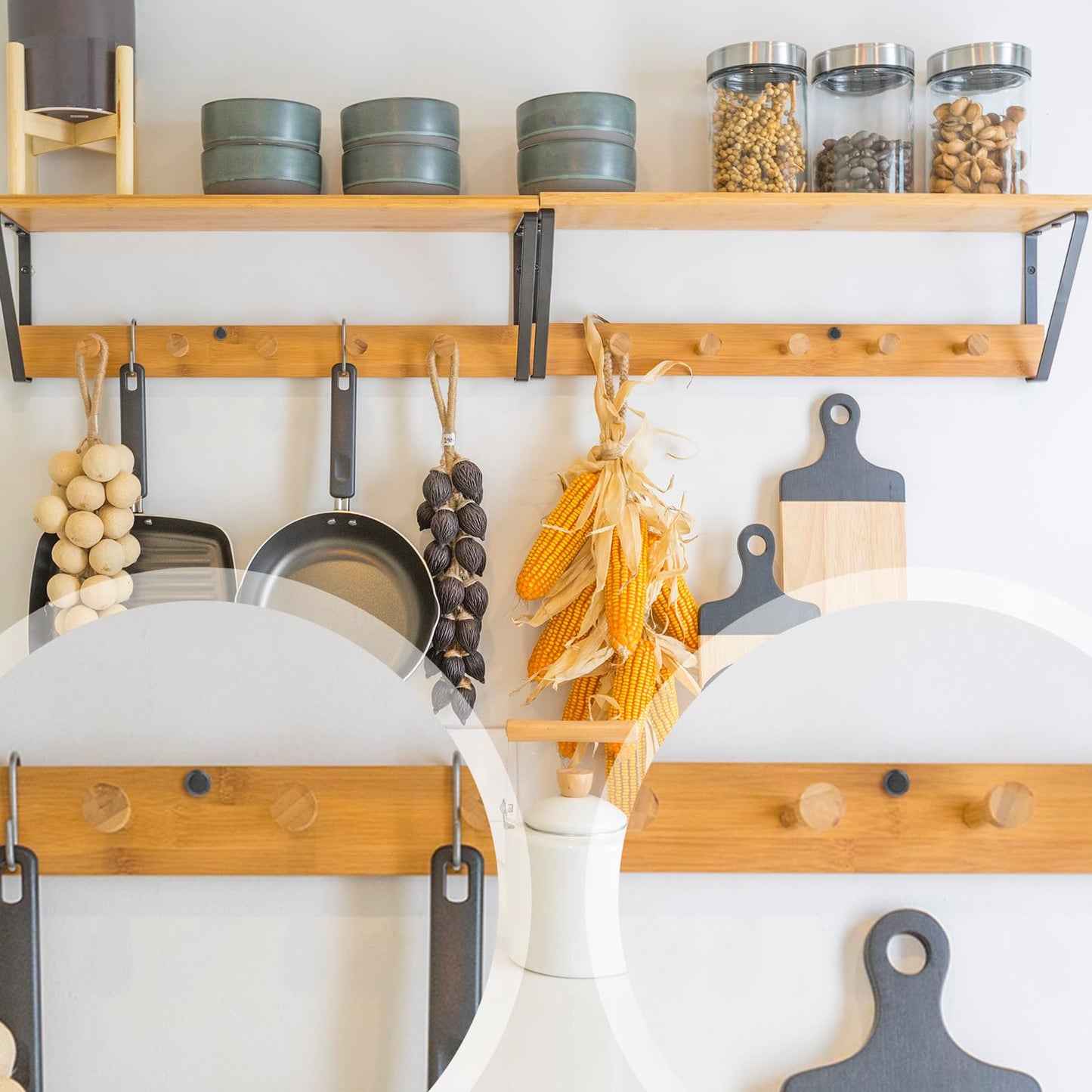 Watersay 50 Pcs Double Headed Picture Hangers Nail Push Pins Picture Hanging Nails Thumb Tacks Wall Hooks Photo Hanging Hook Pins Decorative Nail Hook Hangers for Home Office Photo Decor(Black)