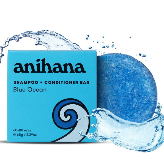 ANIHANA Shampoo Bar for Thin Fine Oily Hair Gives Hair Volume & Body Natural Healthy Look and Shine Paraben Free Lavender and Rosemary 2.29 oz