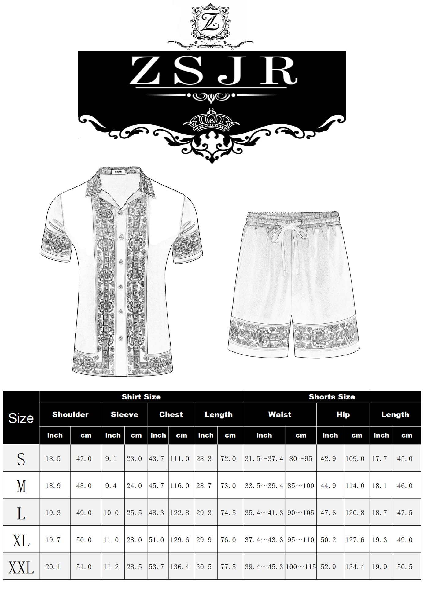 ZSJR Mens Hawaiian Outfits Christmas Shirt Satin African Camisas De Seda Para Hombres Clearance Sets 2 Piece Fashion Casual Luxury Shiny Silk Like Button up Dress Rompers Sexy Miami Shirts for Men