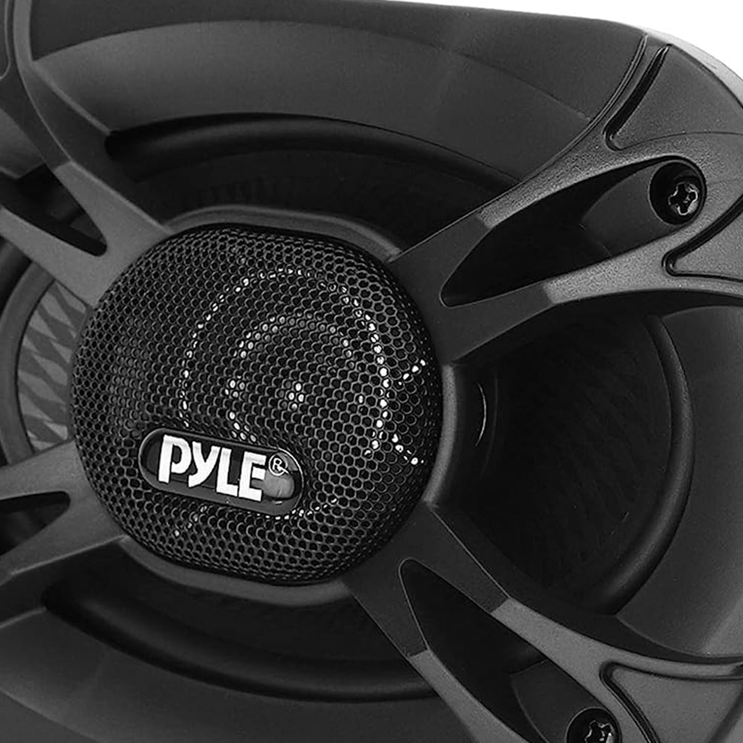 Pyle 4 Way 6x9 Inch 500 Watt Quadriaxial Loud Pro Audio Universal Quick Replacement Component Sound Speaker with Non-Fatiguing Butyl Rubber (Set of 2)