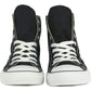 Converse Ashi Core Kid Undefined's Lace Up High Top Youth Black Trainers (Black, US 2)