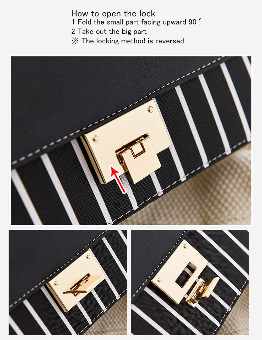 zhongningyifeng Crossbody Bag Shoulder Bag for Women Leather Small Purses Handbags Fashion With Chain Strap (plaid black)