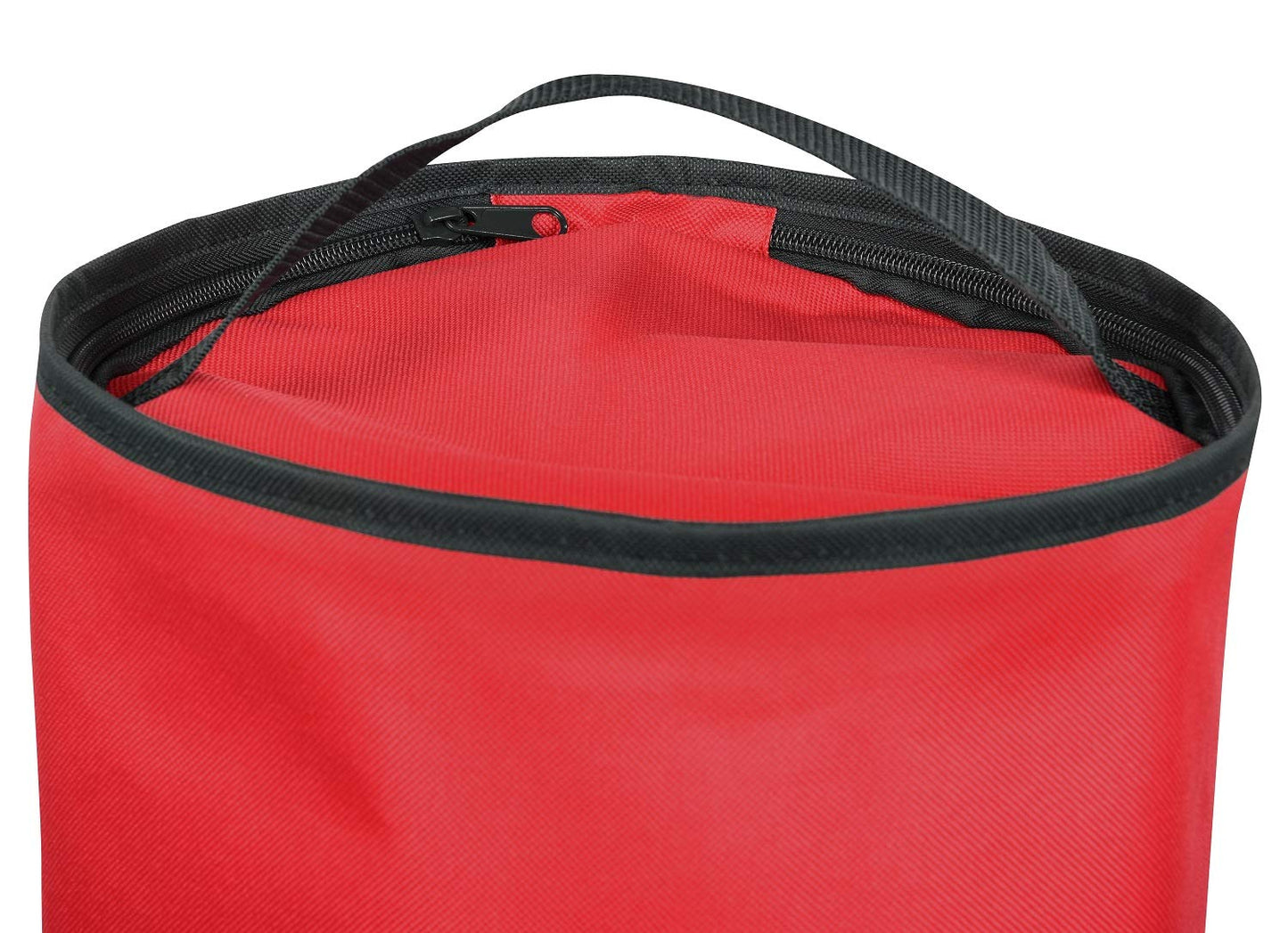 Primode Wrapping Paper Storage Bag | Wrapping Paper Organizer Under Bed for Storing Multiple Rolls of Gift Wrap, 40” Length Container Constructed of Durable 600D Oxford Material (Red)