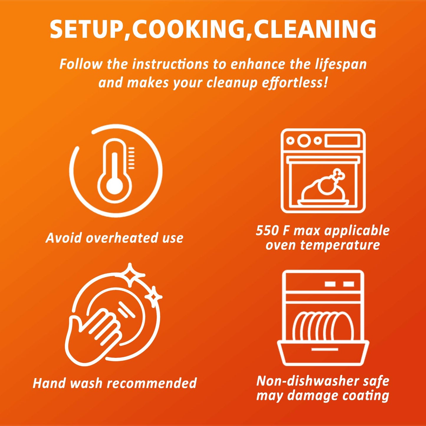 Hisencn Enameled Cast Iron Cookware Set - 5 Piece Set of Dutch Oven, Sauce Pan, Skillet, 2 Lids, Dutch Oven Set, Ceramic Coated Cast Iron, Heavy Duty, Gas/Induction Compatible, PFA Free, Rouge Red