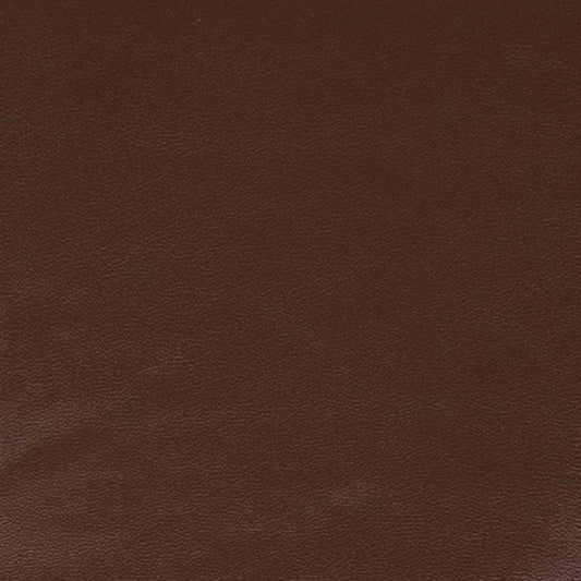 Sweet Home Collection Chair Cushion Memory Foam Pads Tufted Slip Non Skid Rubber Back U-Shaped Seat Cover, 4 Pack, Faux Leather Chocolate Brown 4 Count