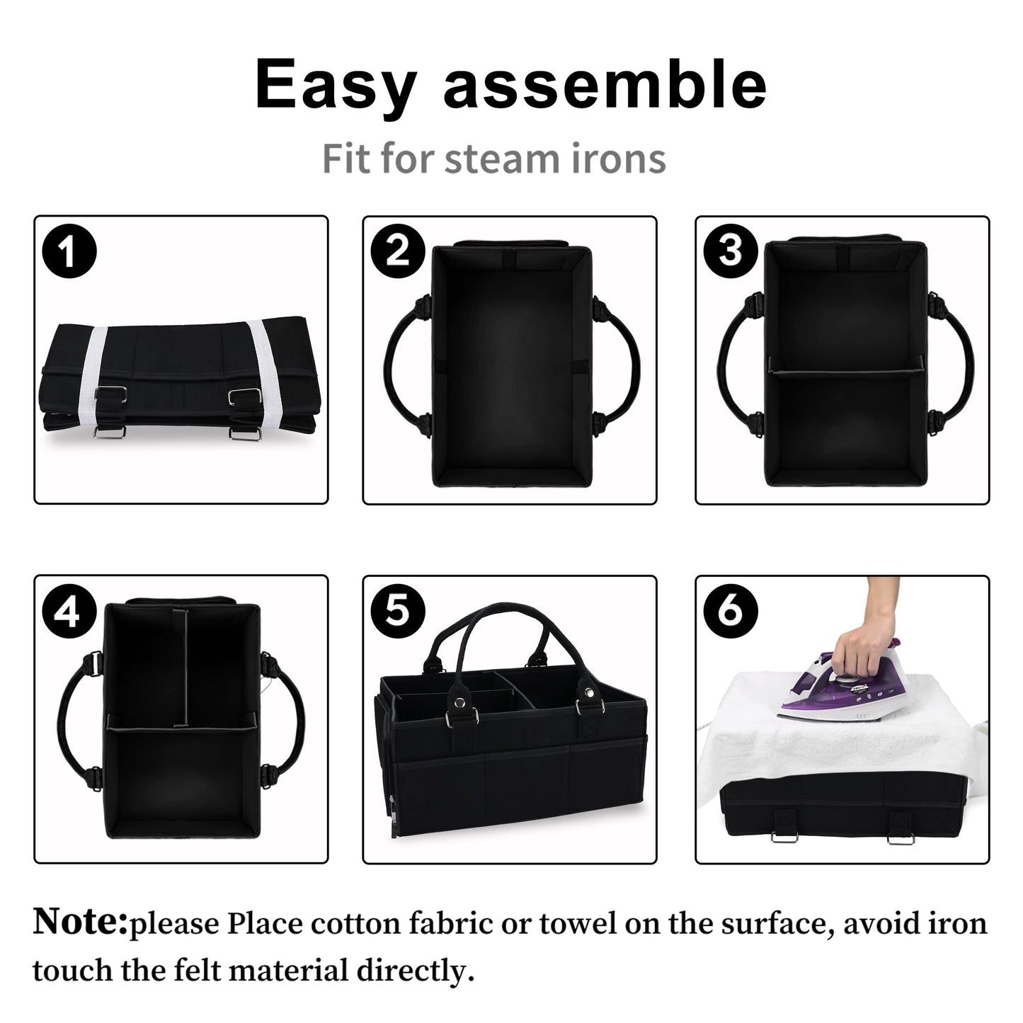 XUANGUO Baby Diaper Caddy Organizer for Girl Boy Large Nursery Storage Bin Basket Portable Holder Tote Bag for Changing Table and Car Baby Shower Gifts Newborn Essentials Must Haves Items black