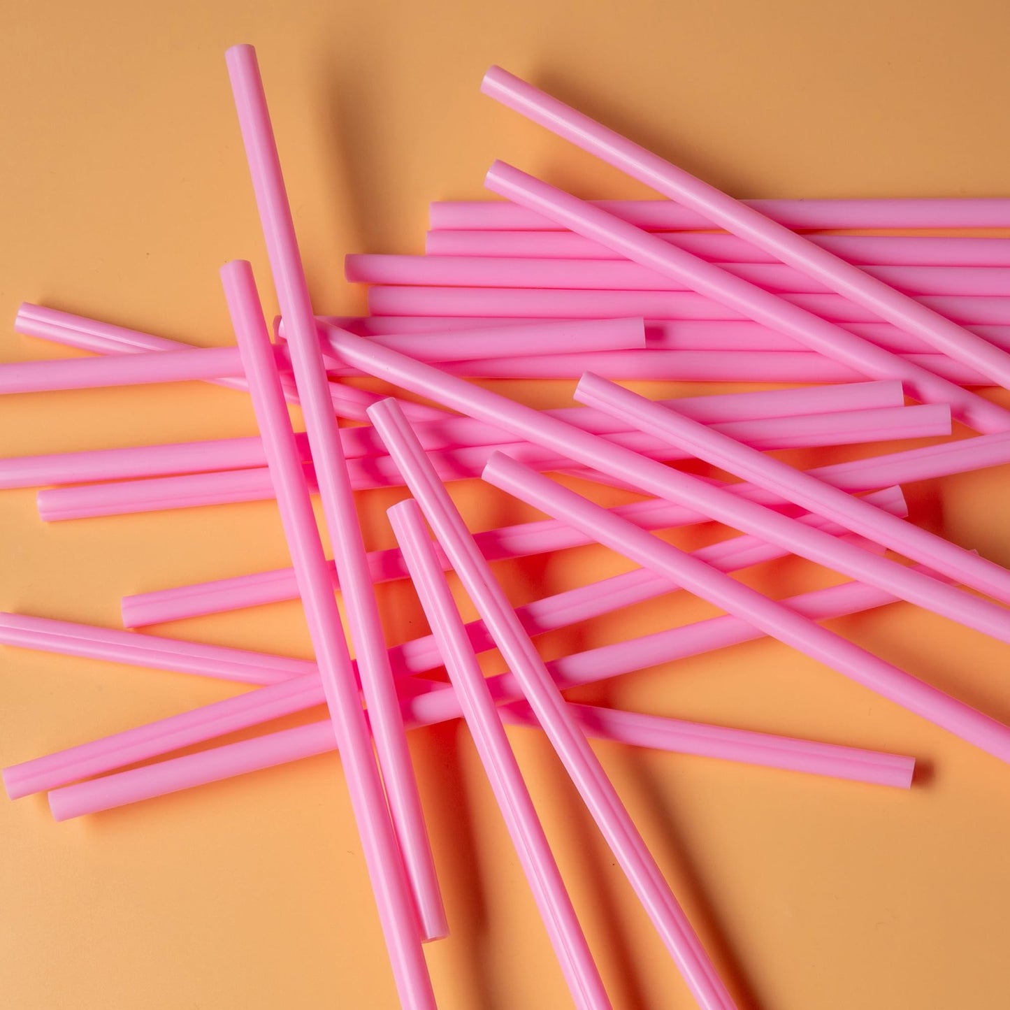 60 Pcs Heart Shaped Pink Straws Disposable Plastic Cute Straw Individually Wrapped Valentines Day Cocktail Birthday Party Bridal Shower Wedding Supplies hello kitty party decorations