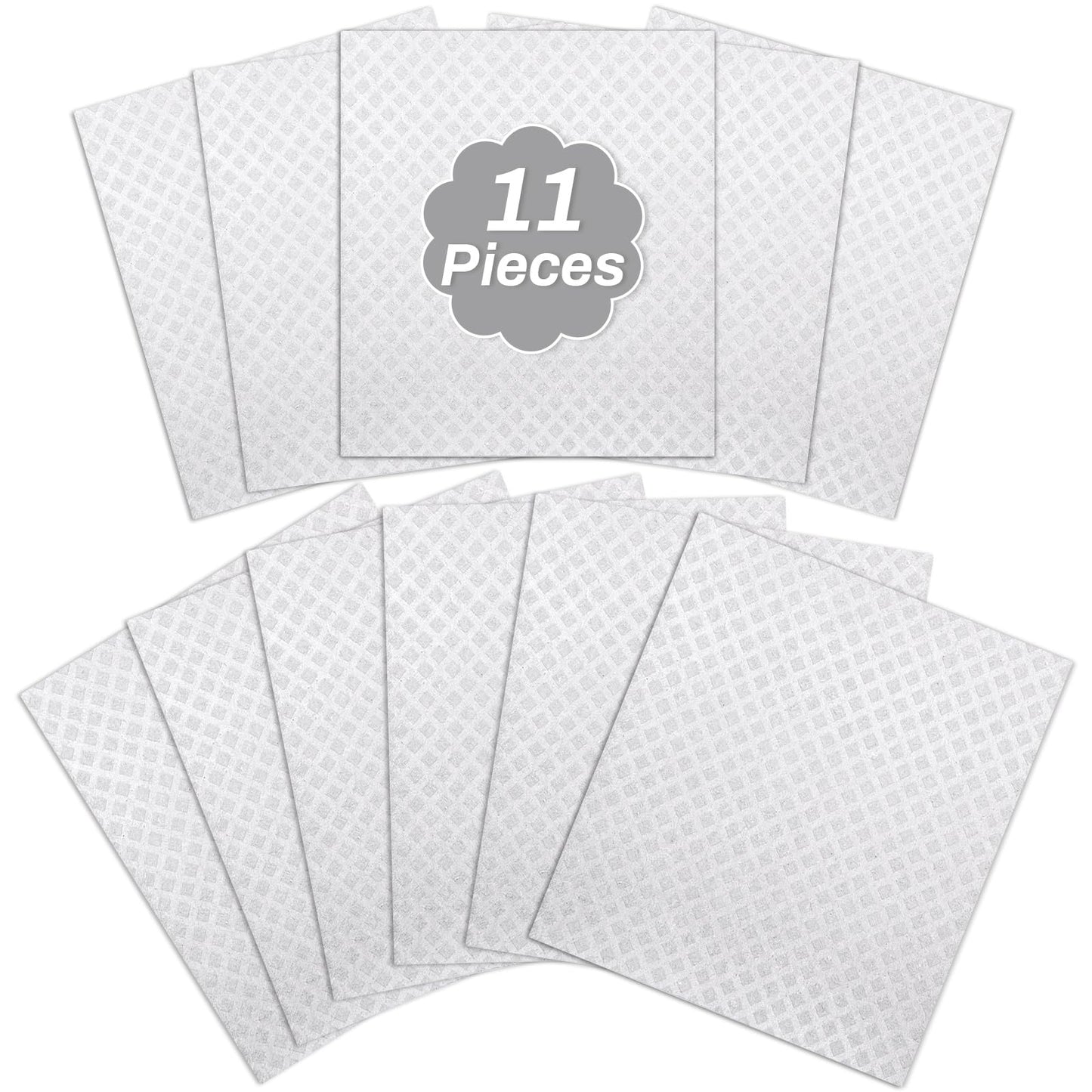 Lucomb Swedish Dish Cloths for Kitchen, 8 Pack Reusable Kitchen Dish Rags Quick Drying Assorted Cleaning Towels for Counters Dishes Home Bar Table Wiping