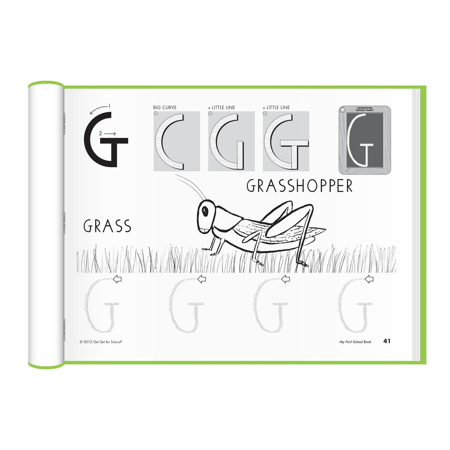 Learning Without Tears My First School Book Student Workbook, Age 3+, Preschool, Handwriting Practice, Writing Book, School & Home, Language Arts, Tutoring, Sensory