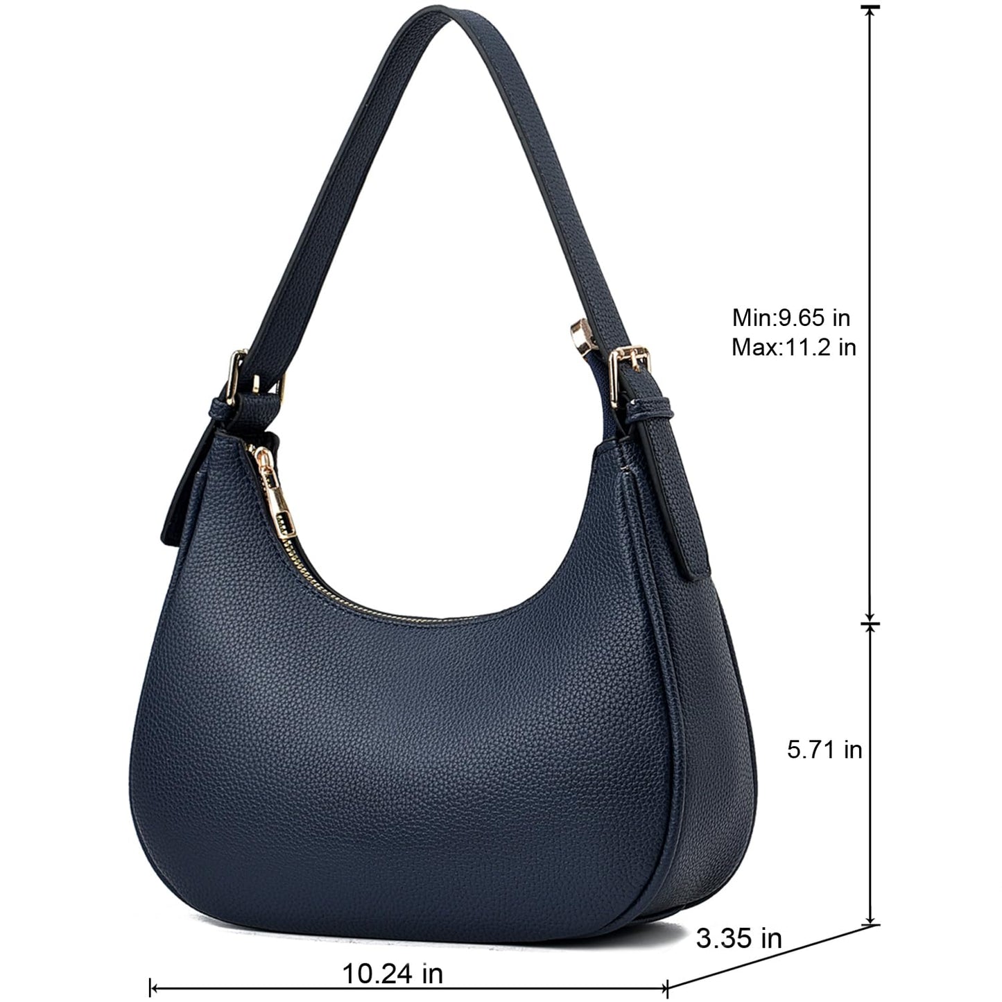 Small Crescent Shoulder Bags Purses for Women Retro Classic Crossbody Bags Cute Clutch Tote Purse and Handbag