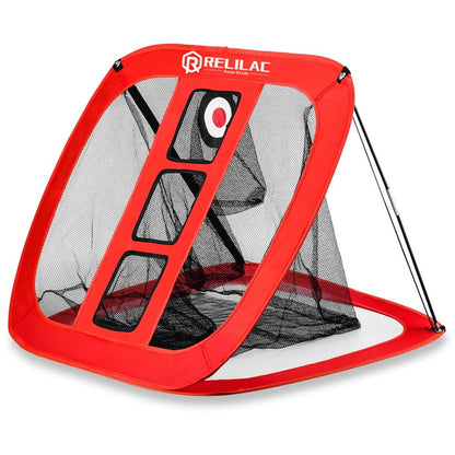 Pop Up Golf Chipping Net - Indoor/Outdoor Golfing Target Accessories for Backyard Accuracy and Swing Practice - Great Gifts for Men, Dad, Husband, Women, Kid, Golfers