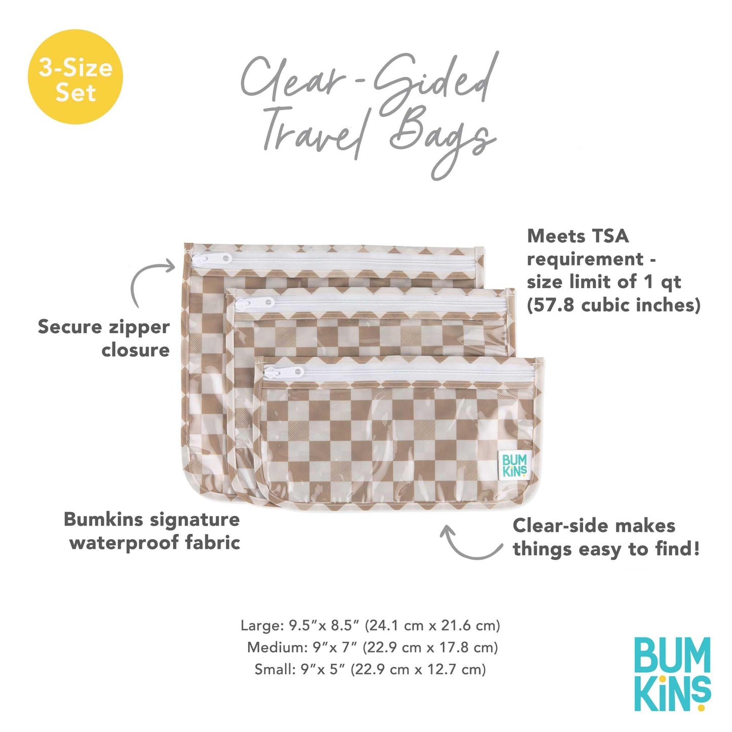 Bumkins, A5 Sand Check, Variety Pack