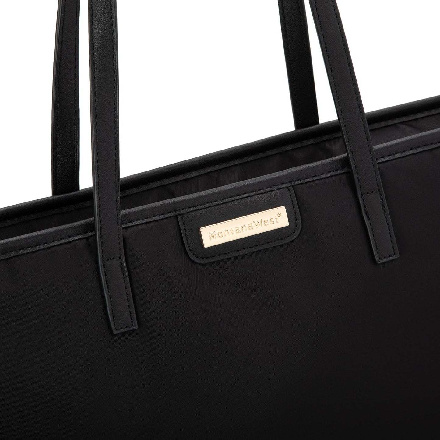 Montana West Nylon Women Tote Handbags Waterproof Shoulder Purses for Women MWC-230ABK