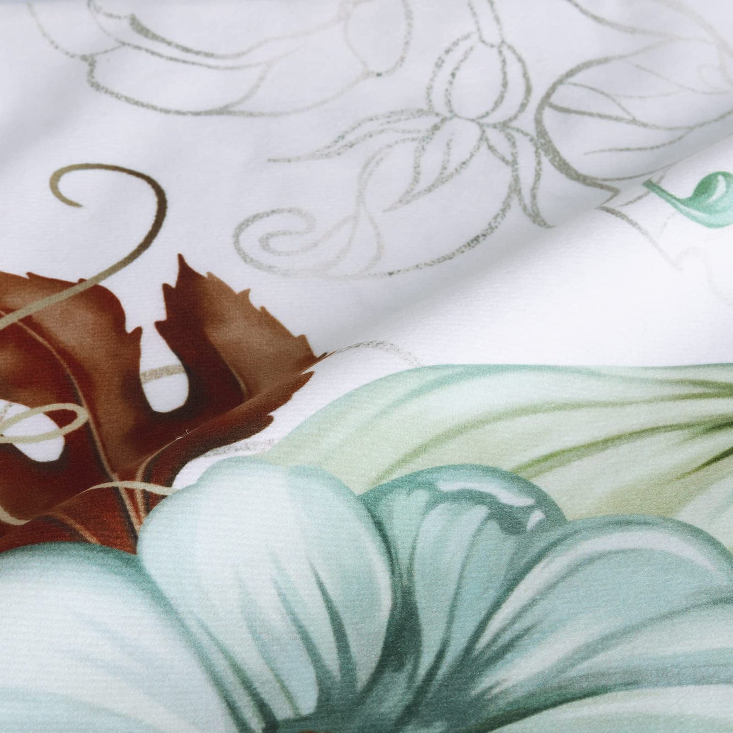 Bonhause Fall Pumpkin Throw Pillow Covers 18 x 18 Inch Autumn Thanksgiving Decorative Pillow Cases for Couch Sofa Home Fall Decor Set of 4