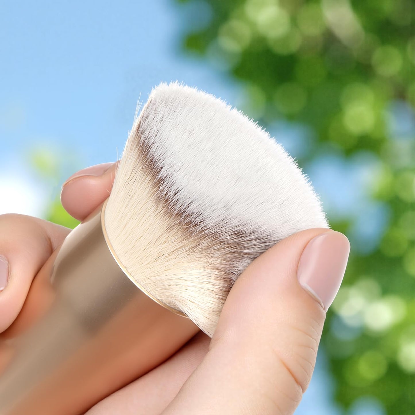 Matto Foundation Brush for Liquid Cream Makeup, Flat Top Cosmetic Brush, Premium Makeup Brush, Tanner Brush, Mineral Powder Buffing, Blending, Stippling Makeup Tools