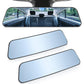 JOYTUTUS Rearview Mirror, 2 pack 12 Inch Panoramic Interior Clip-on Wide Angle Convex Rear View Mirror, Reduce Blind Spot Effectively for More Car SUV Trucks -Clear