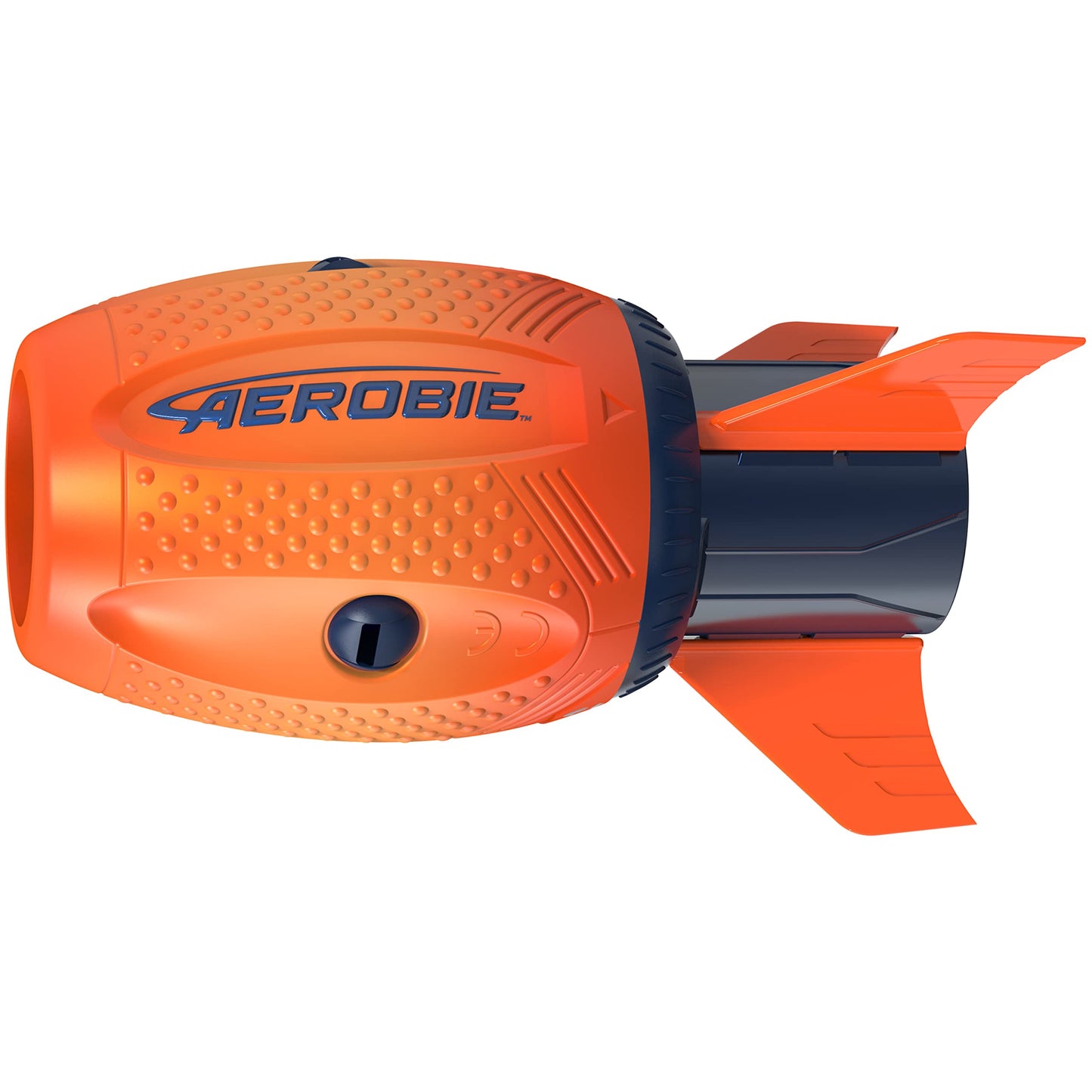 Aerobie gl_Toy Sonic Fin Football, Aerodynamic Russel Wilson Toy, Now with Softer Foam & Fins, Outdoor Games for Kids and Adults Aged 8 and Up, Orange