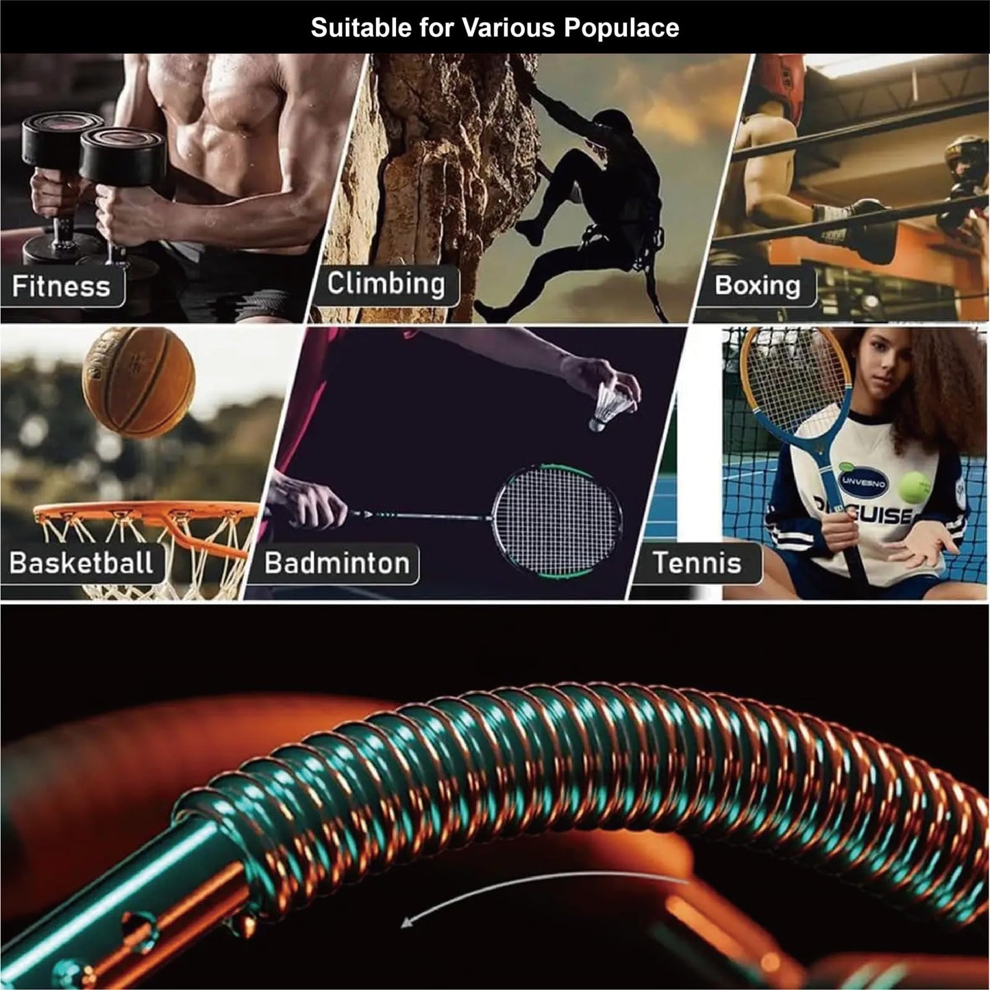 Twister Arm Trainer,Arm Trainer for Man,40-100lb Adjustable Arm Trainer with Chest Workout Equipment for Home Gym,Portable Home Fitness Equipment