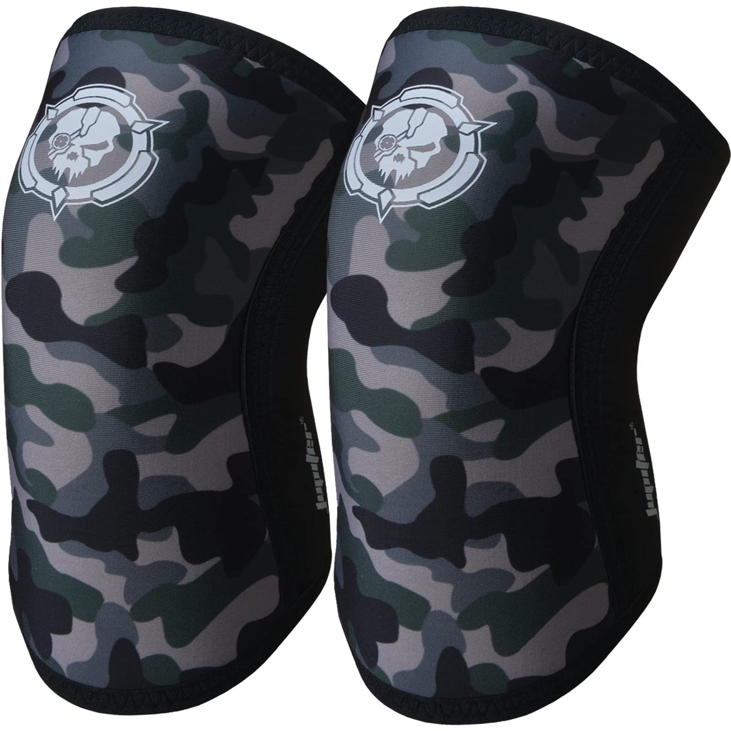 Knee Sleeves (1 Pair), 7mm Compression Knee Braces for Squats,Weightlifting,Powerlifting,Cross Training for Men & Women (X-Large)