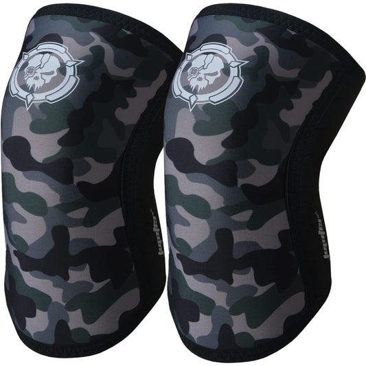 Knee Sleeves (1 Pair), 7mm Compression Knee Braces for Squats,Weightlifting,Powerlifting,Cross Training for Men & Women (X-Large)