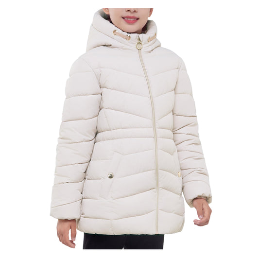 Rokka&Rolla Girls' Water-Resistant Long Puffer Jacket Winter Coat