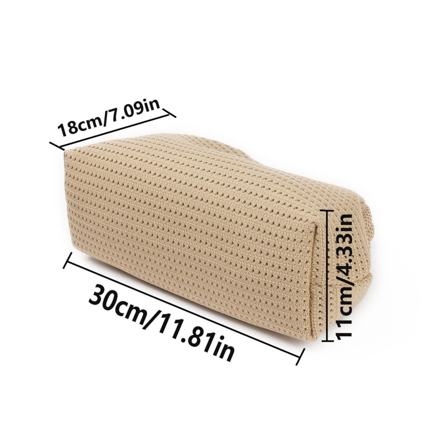 Keridean Crochet Clutch Summer Beach Purse Women 2025 Evening Handbag Woven Chain Crossbody Dumpling Knit Cloud Bag